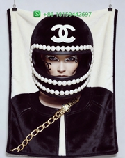 Chanel Throw Blankets